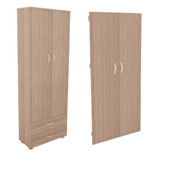 Conjunto De Portas Para Estante Com Gavetas (u)